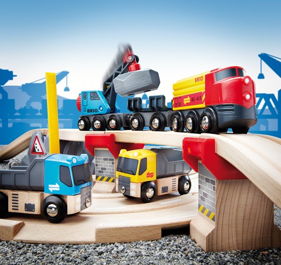Rail & Road Loading Set | BRIO - LOCAL PICK UP ONLY