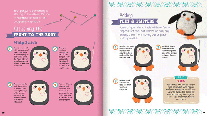 Sew Mini Animals | Klutz