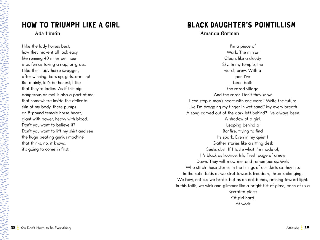You Don't Have to Be Everything - Poems for Girls Becoming Themselves