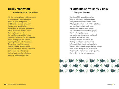 You Don't Have to Be Everything - Poems for Girls Becoming Themselves