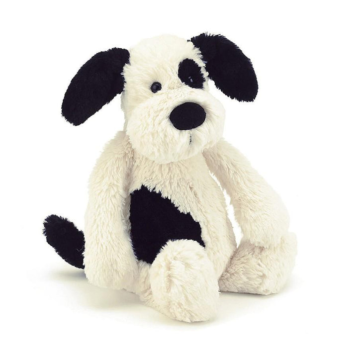Bashful Black and Cream Puppy | Jellycat