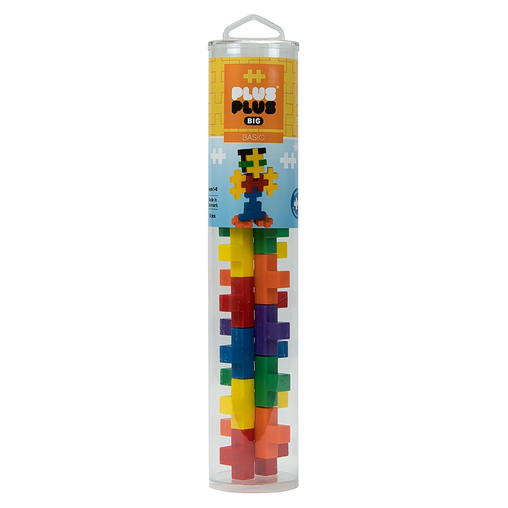 BIG Tube - 15pc Basic Mix | Plus Plus