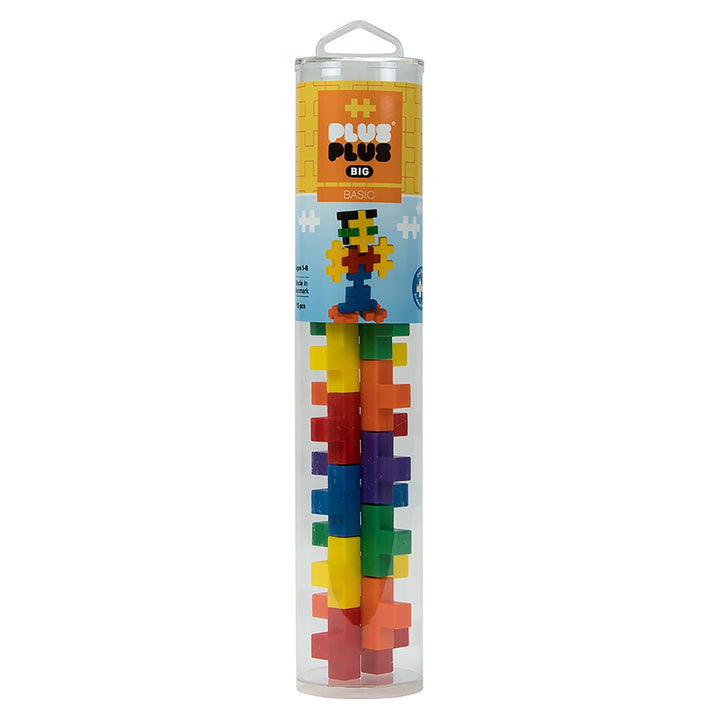 BIG Tube - 15pc Basic Mix | Plus Plus