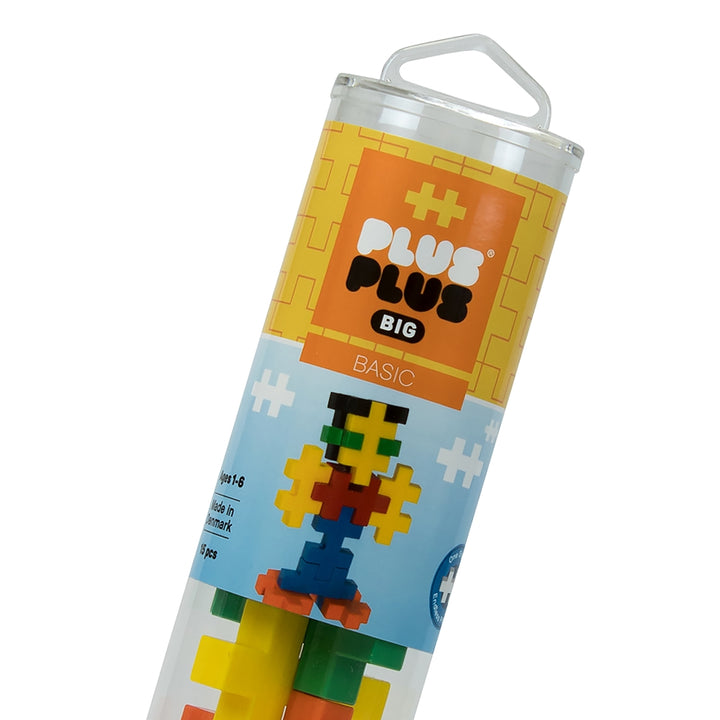 BIG Tube - 15pc Basic Mix | Plus Plus