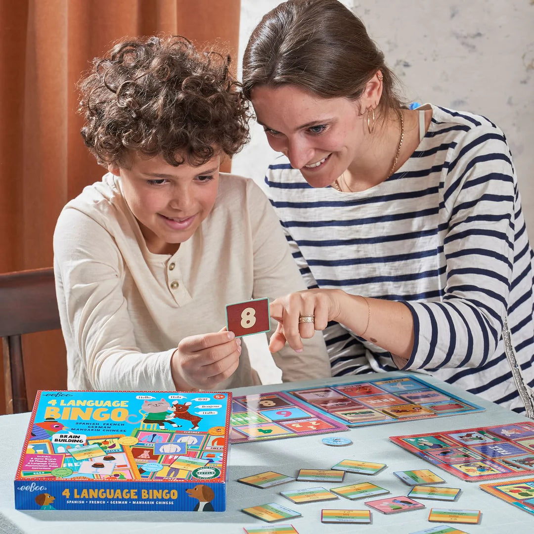 4 Language Bingo | eeBoo