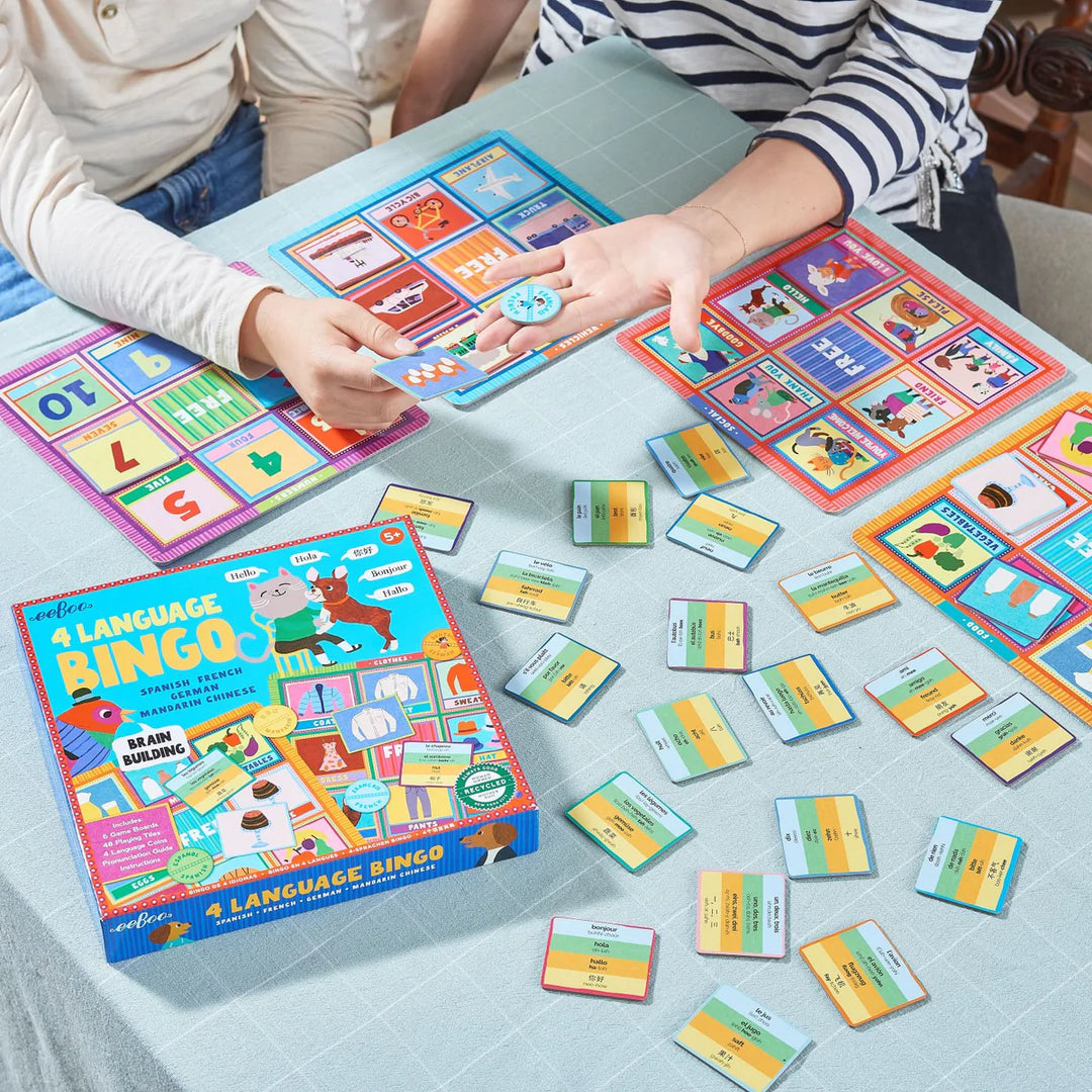 4 Language Bingo | eeBoo