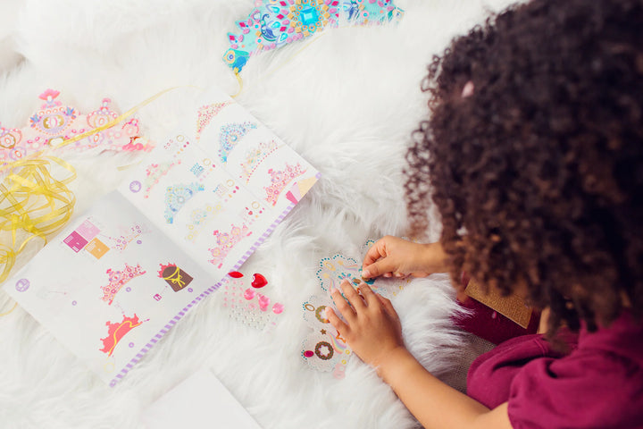 DIY Mosaic Tiaras Craft Kit - Like A Princess  | DJECO
