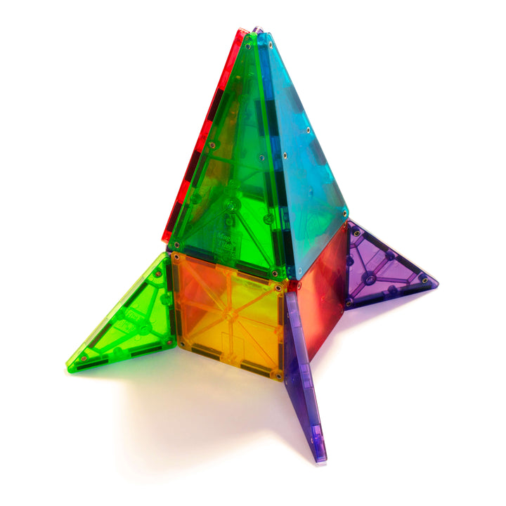 Clear Colors 32-Piece Set | Magna-Tiles®