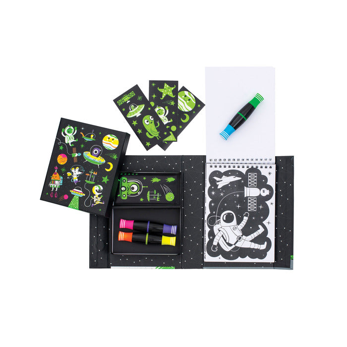 Neon Coloring Set - Outer Space | Tiger Tribe