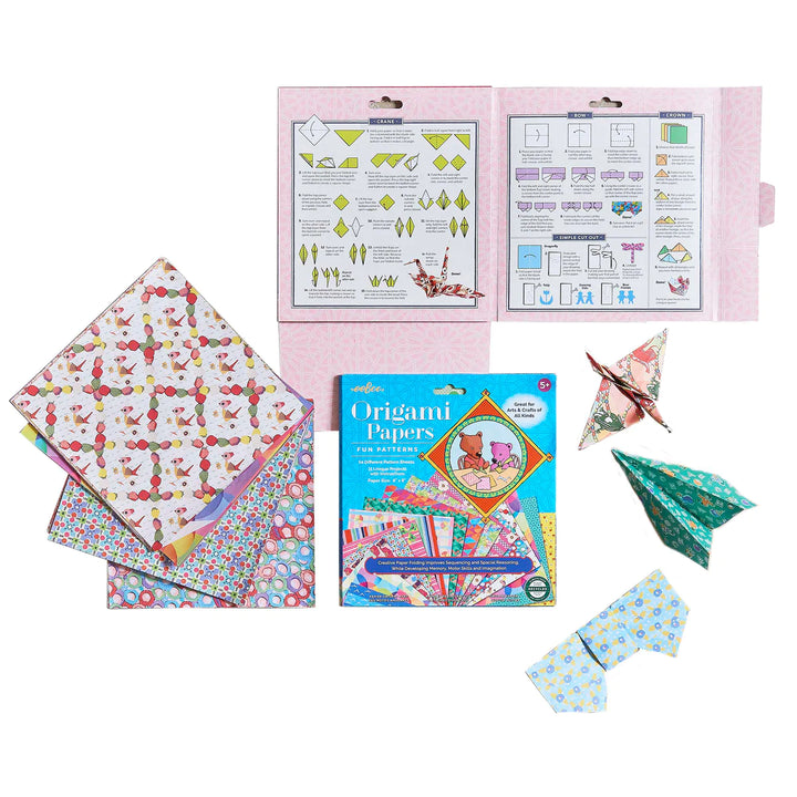 Fun Patterns Origami Papers | eeBoo