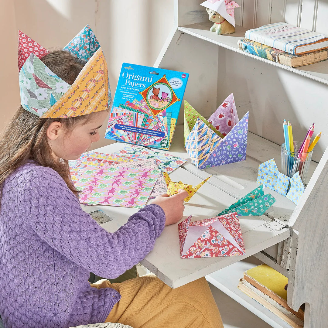 Fun Patterns Origami Papers | eeBoo