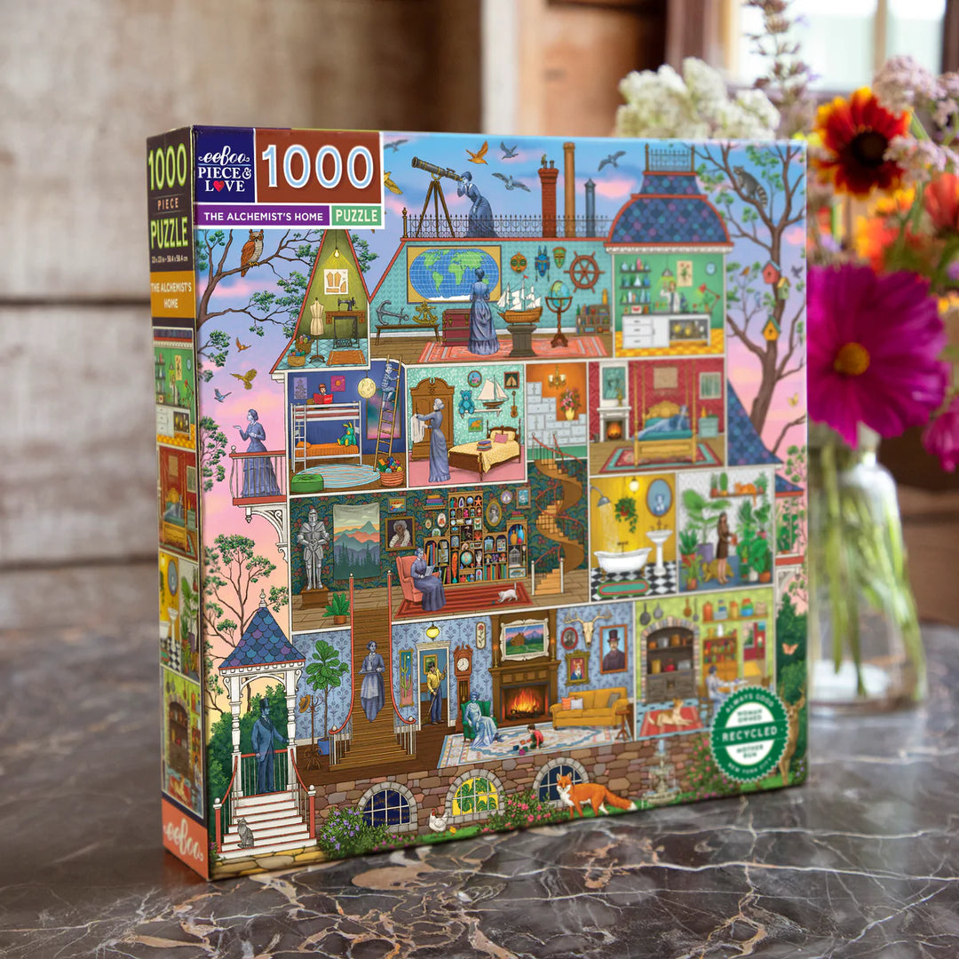 The Alchemist's Home 1000 Piece Square Puzzle