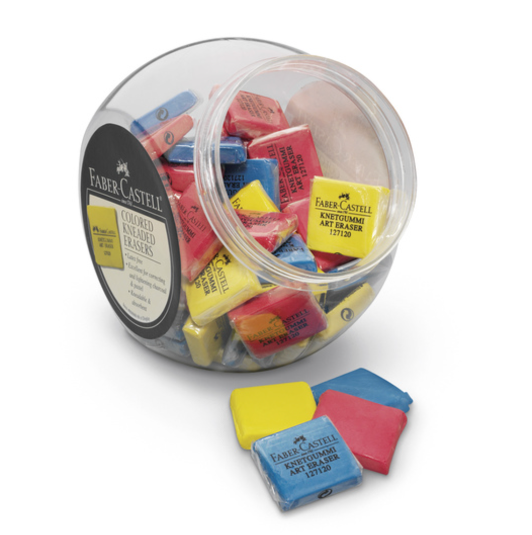 FABER-CASTELL Kneaded Eraser (Art Eraser) - Pack of