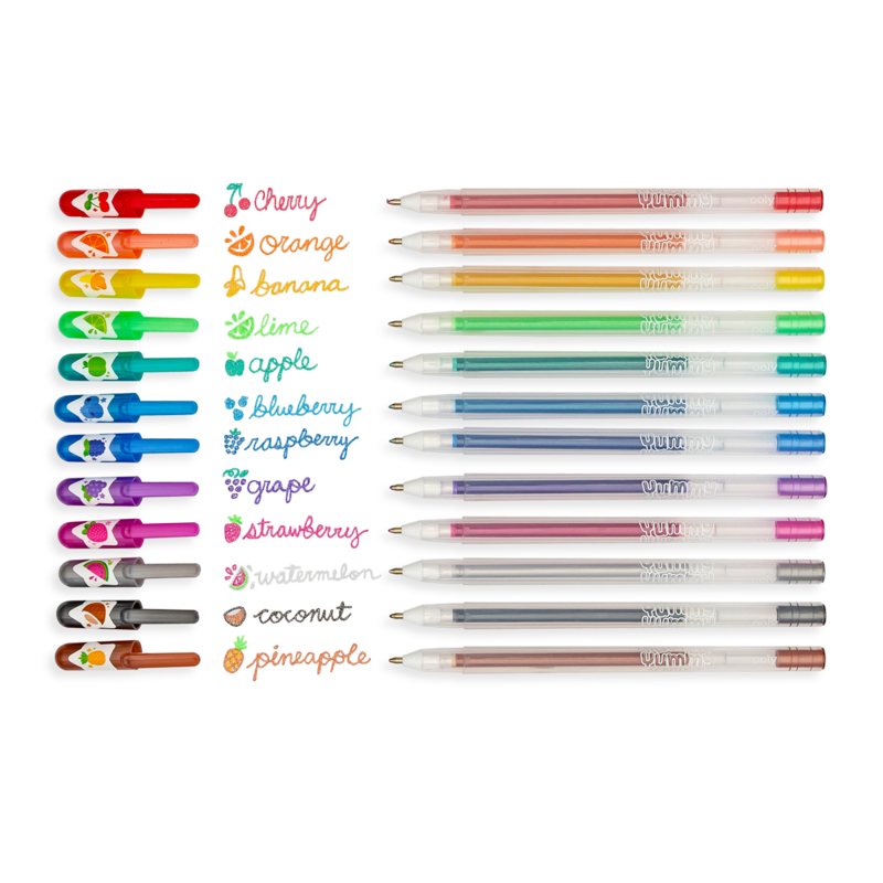 Yummy Yummy Scented Colored Glitter Gel Pens 2.0 | OOLY