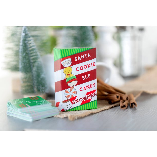 front of box standing up with holiday decor
