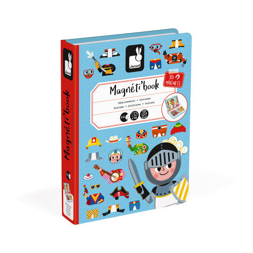 Janod Magneti'Book - Boy Costumes Janod Magneti'Book - Boy Costumes