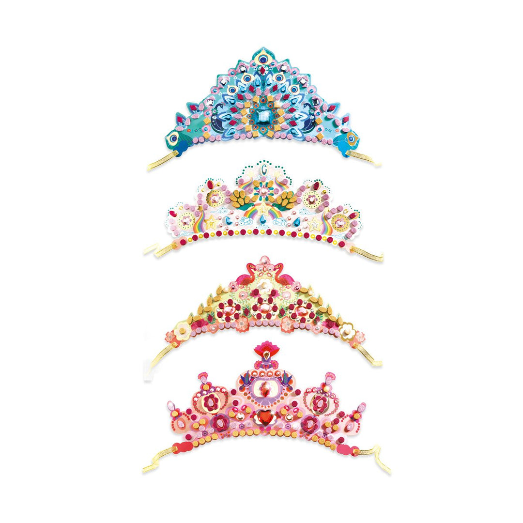 DIY Mosaic Tiaras Craft Kit - Like A Princess  | DJECO