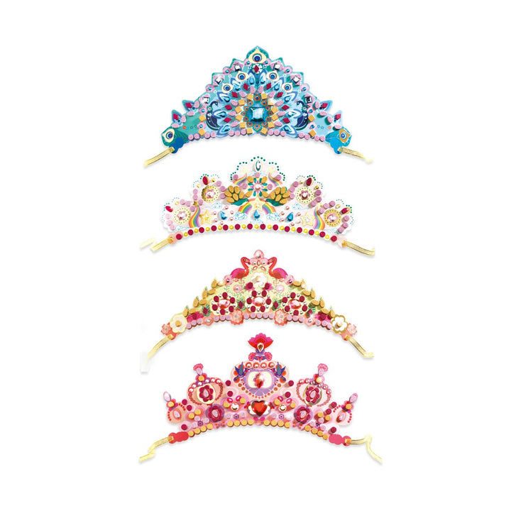 DIY Mosaic Tiaras Craft Kit - Like A Princess  | DJECO