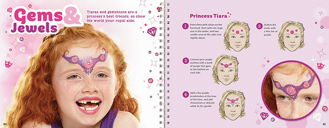 Glitter Face Painting | Klutz