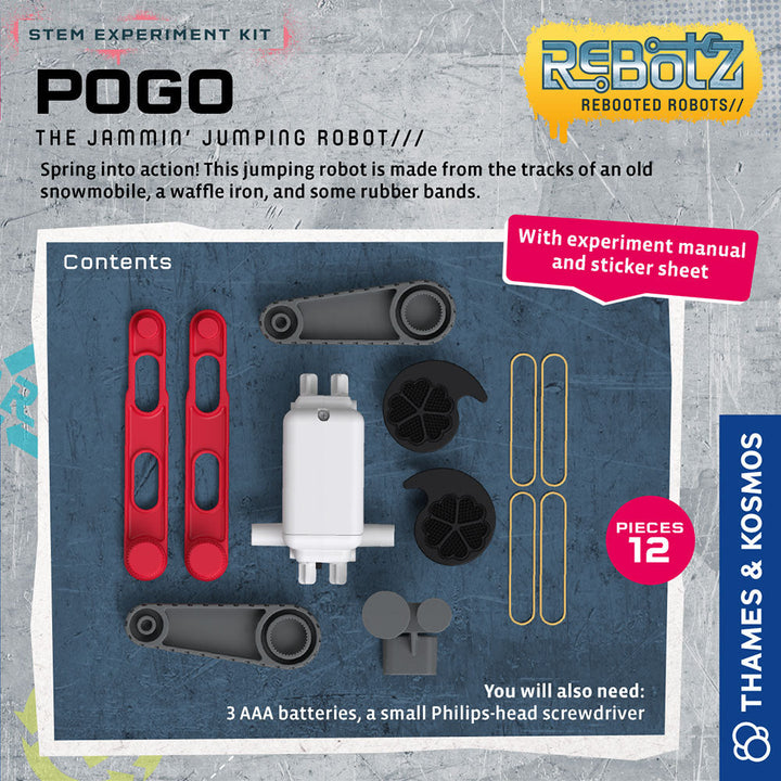 ReBotz: Pogo - The Jammin' Jumping Robot | Thames & Kosmos