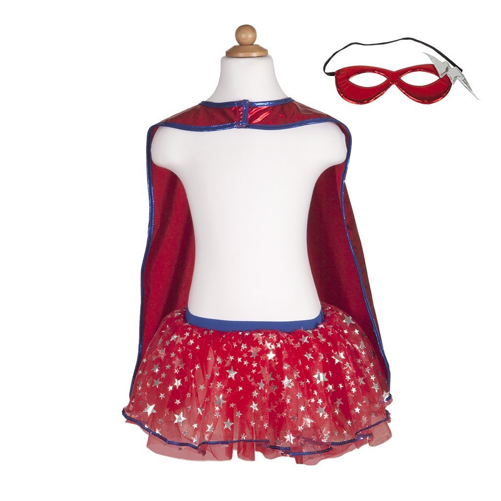 Superhero Tutu & Mask Set