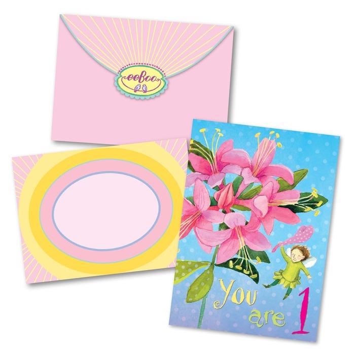 Sweet Fairy First Birthday Card