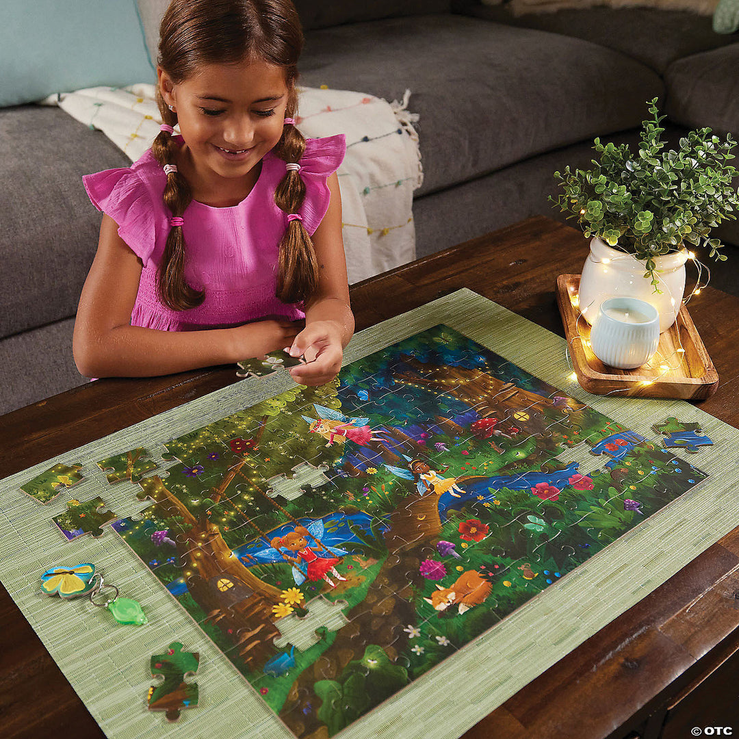 Twilight Fairies Seek and Find Glow Puzzle | Peaceable Kingdom