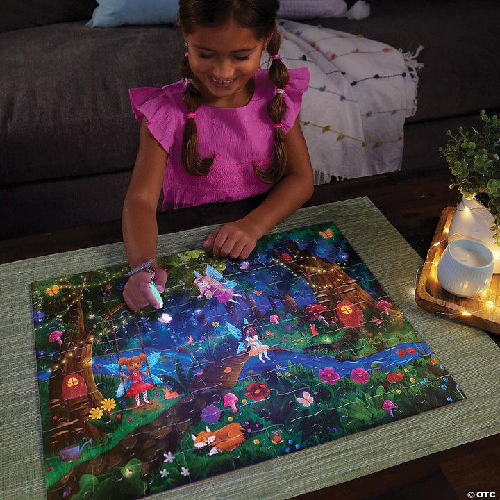 Twilight Fairies Seek and Find Glow Puzzle | Peaceable Kingdom