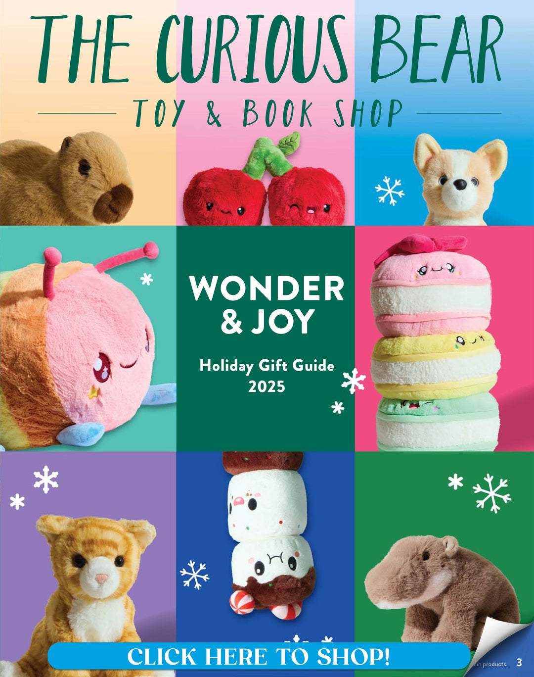 The Curious Bear Holiday Playbook Has Arrived!