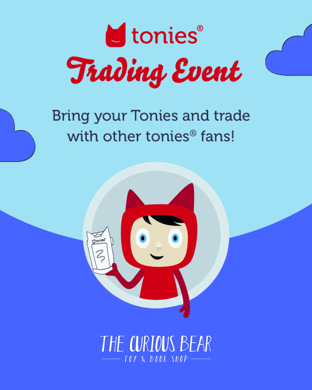 Tonies Trading Event at the Curious Bear