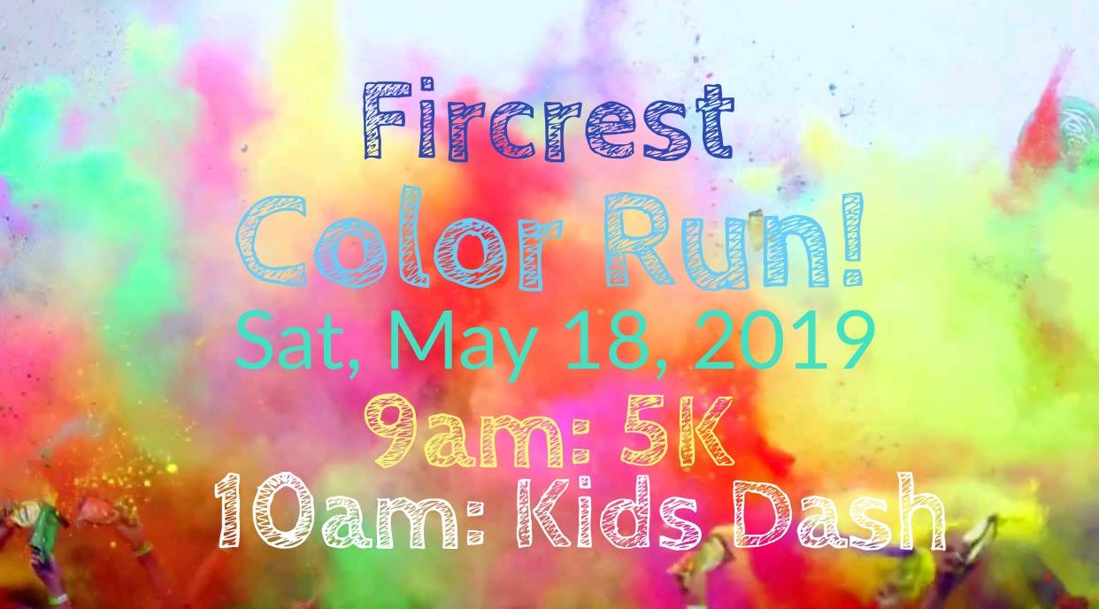 Fircrest Color Run