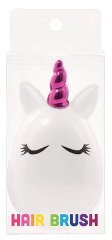 White Unicorn Hairbrush | iScream