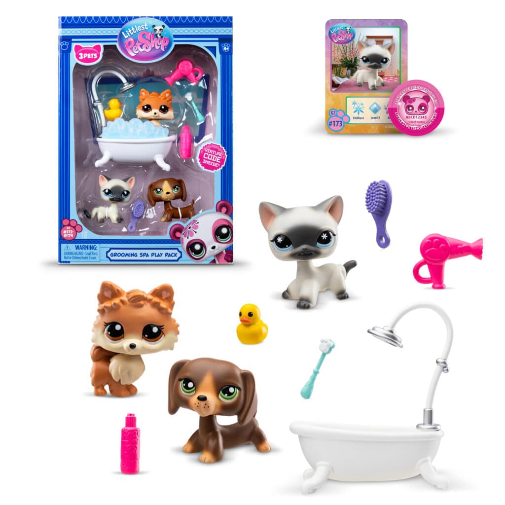 Little Pet Shop Grooming Spa Play Pack | Schylling