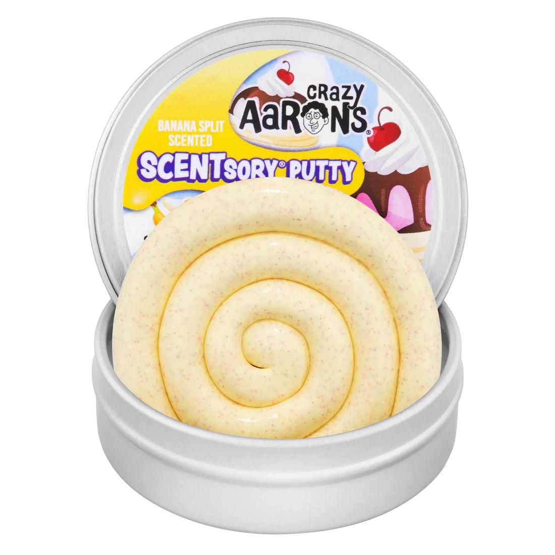 Banana Split - SCENTsory® Putty | Crazy Aaron's