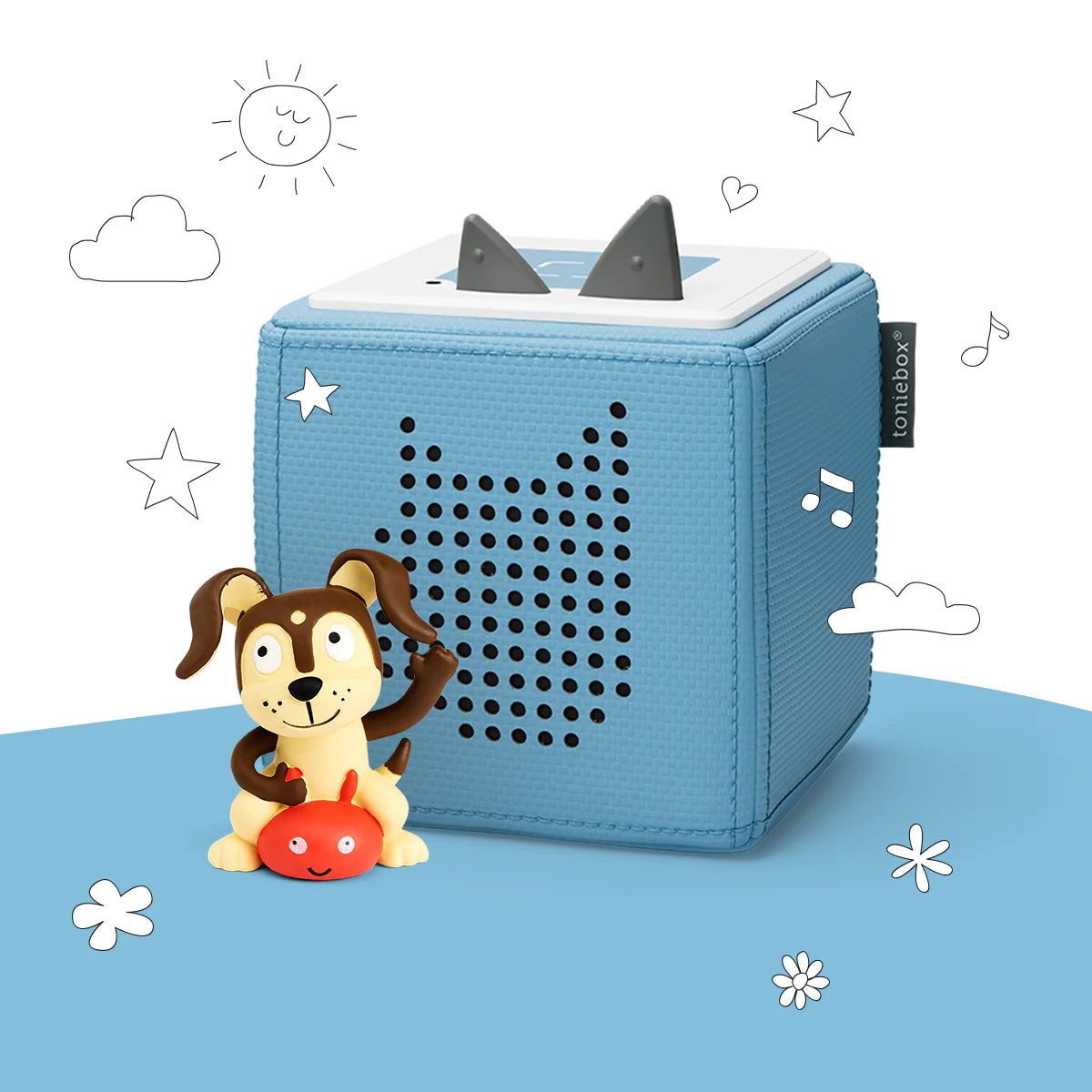 Toniebox Starter Set with Playtime Puppy - Light Blue
