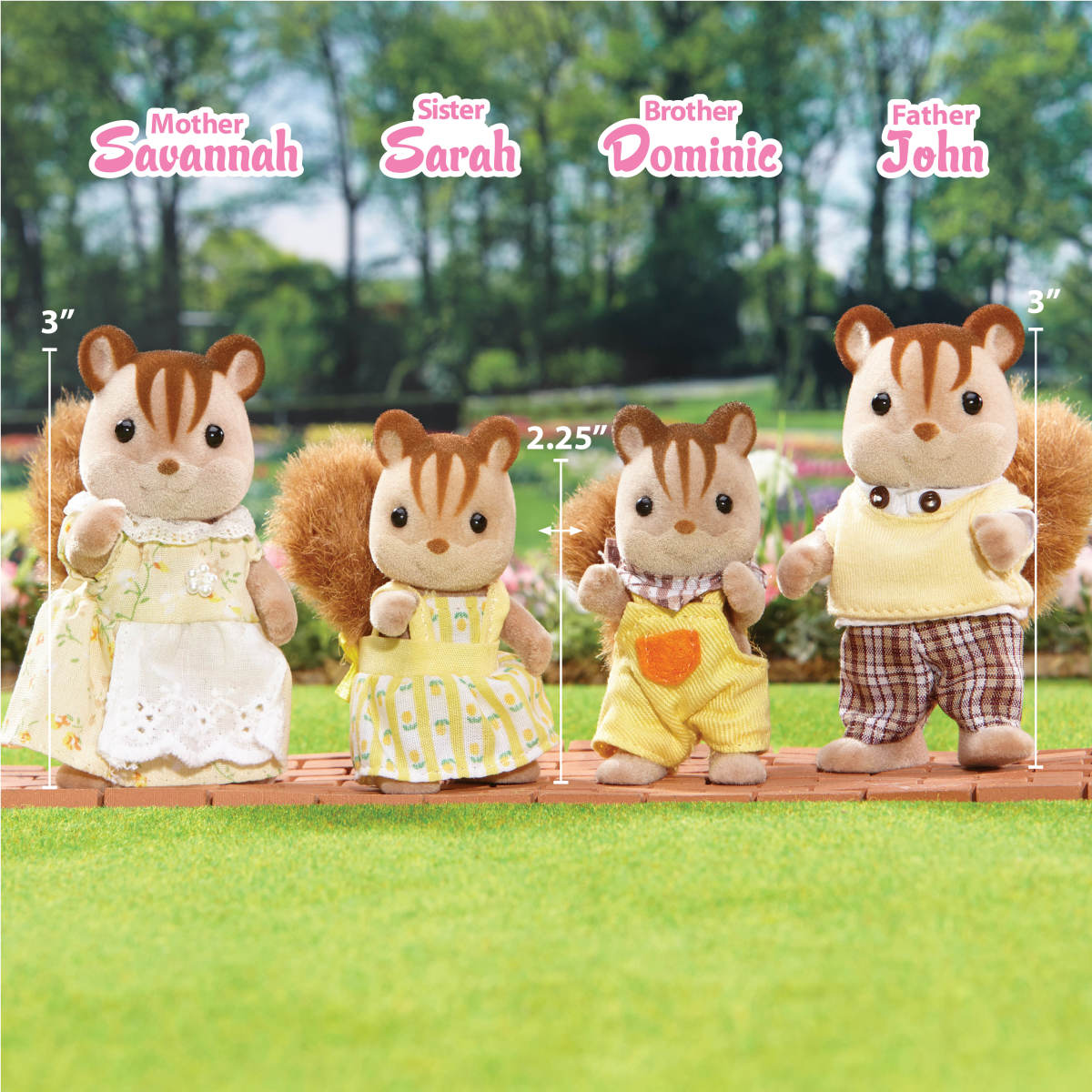 Walnut Squirrel Family | Calico Critters