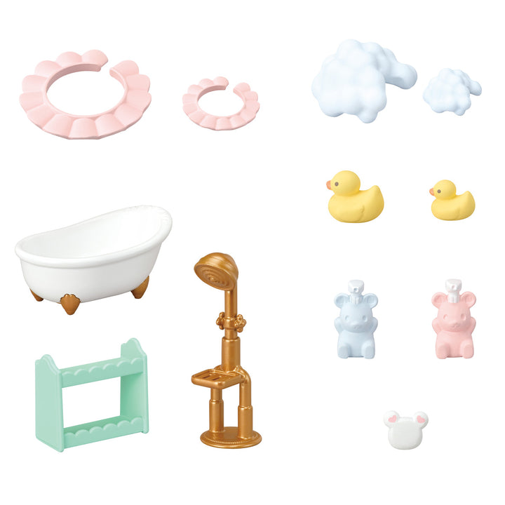 Bath Time Bubble Siblings | Calico Critters