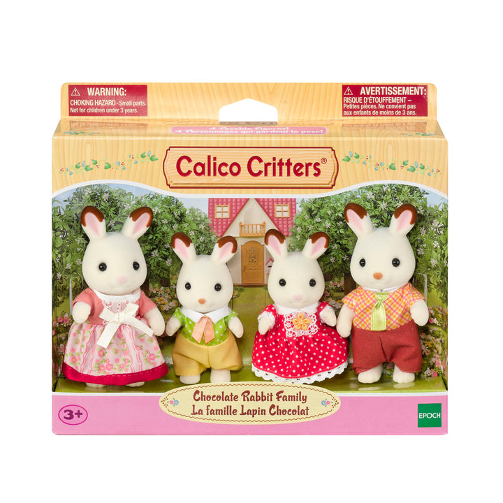 Chocolate Rabbit Family | Calico Critters
