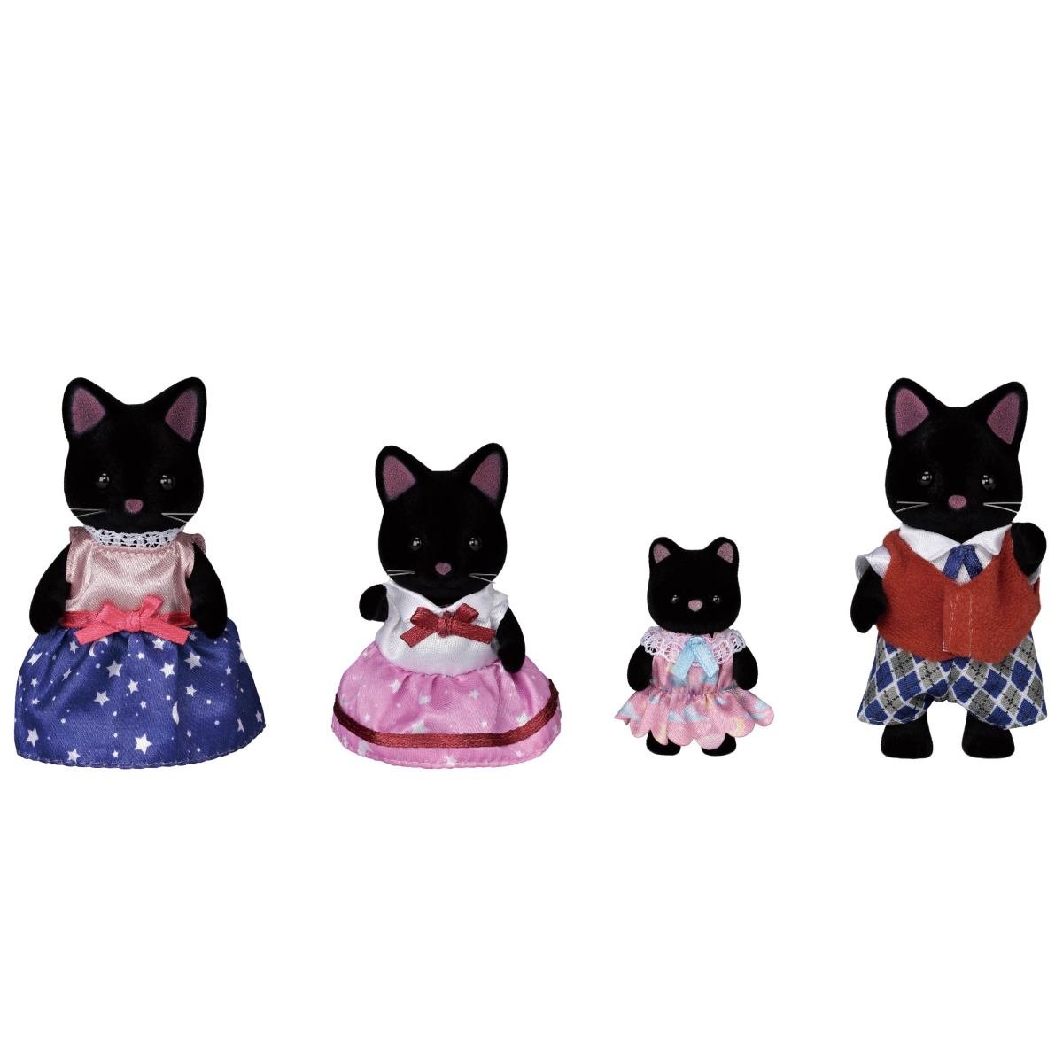 Midnight Cat Family | Calico Critters