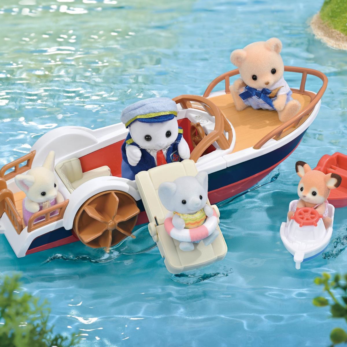 Seal Sailor's Leisure Boat | Calico Critters