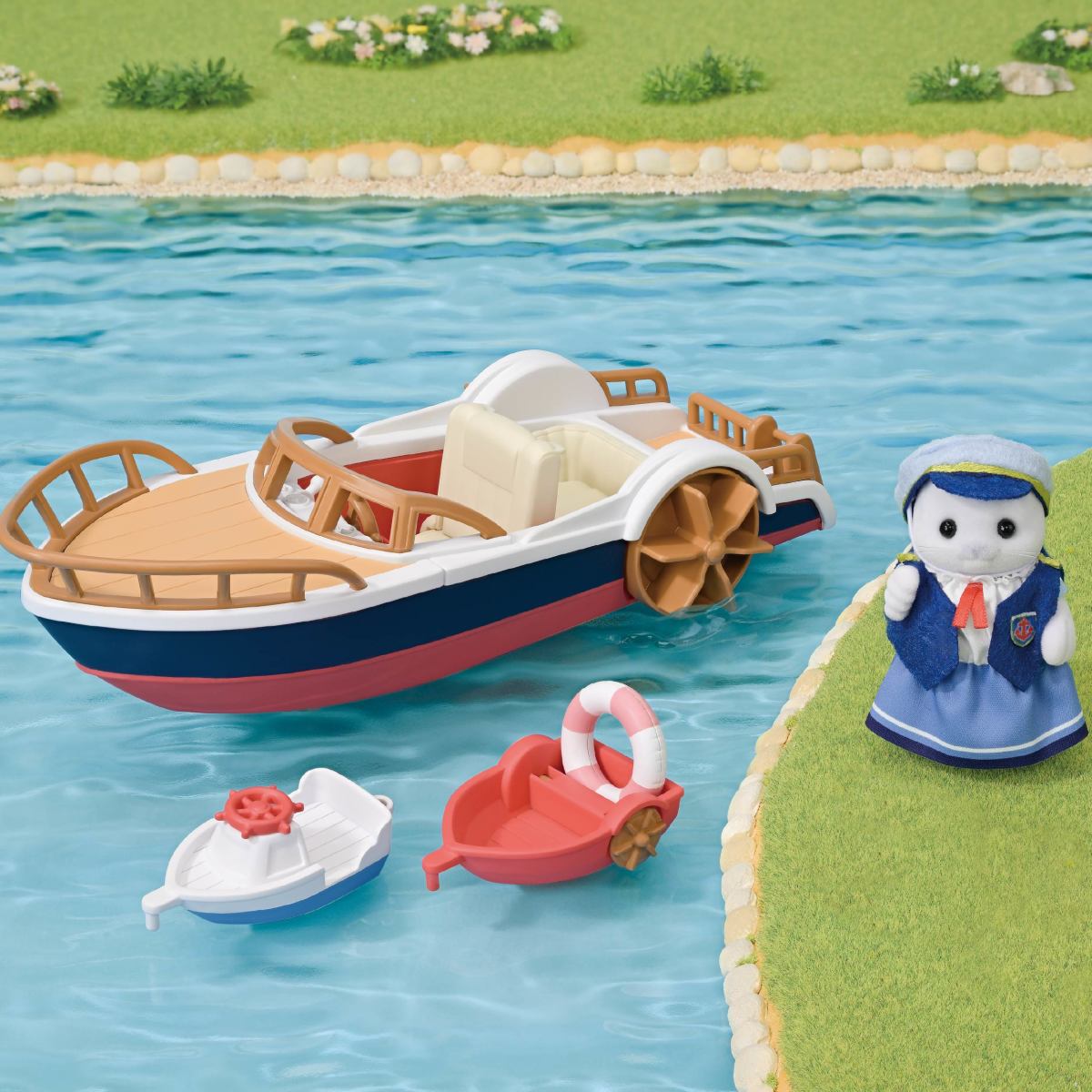 Seal Sailor's Leisure Boat | Calico Critters