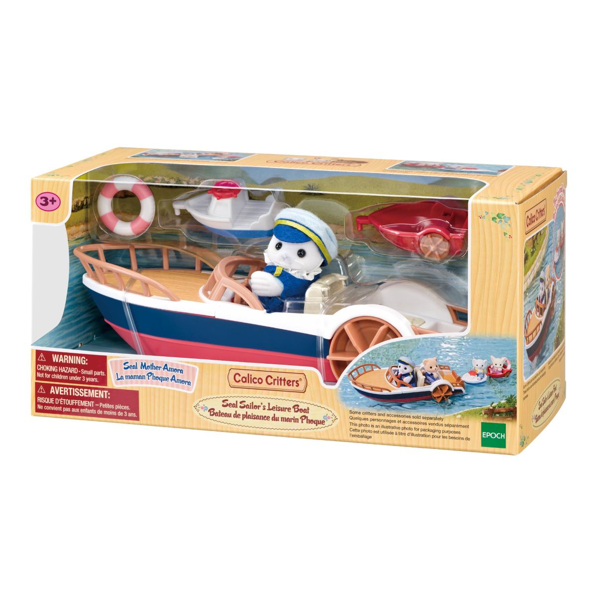 Seal Sailor's Leisure Boat | Calico Critters
