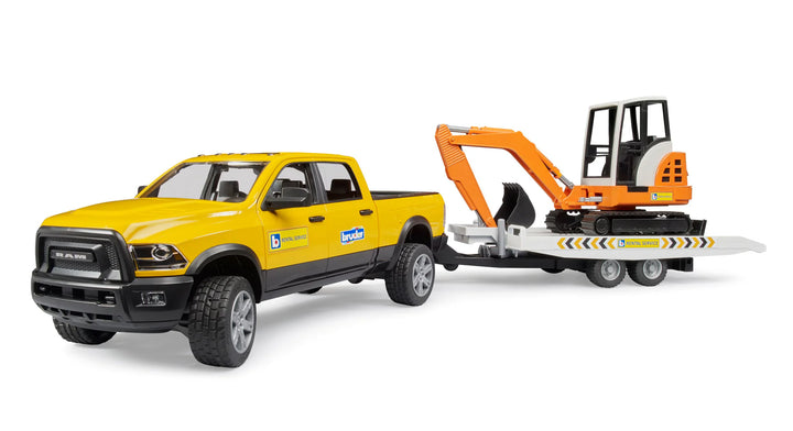 Ram Rental Service with Mini Excavator | Bruder - LOCAL PICKUP ONLY