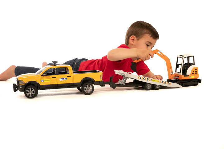 Ram Rental Service with Mini Excavator | Bruder - LOCAL PICKUP ONLY