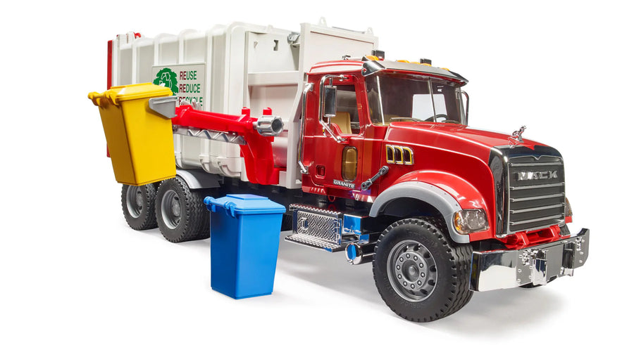 Side Loader Garbage Waste Management Toy Trash Trucks Garbage