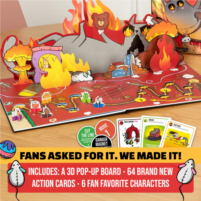 Exploding Kittens: The Board Game | Asmodee