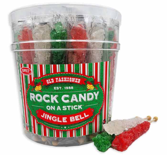 Rock Candy on a Stick | Jingle Bell - LOCAL PICKUP ONLY