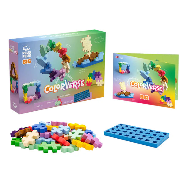 Learn to Build BIG - Colorverse | Plus-Plus