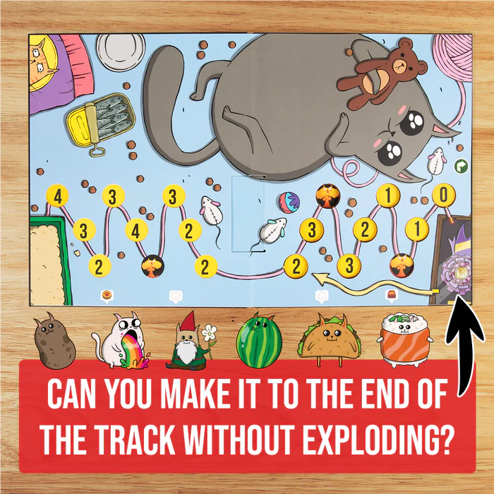 Exploding Kittens: The Board Game | Asmodee