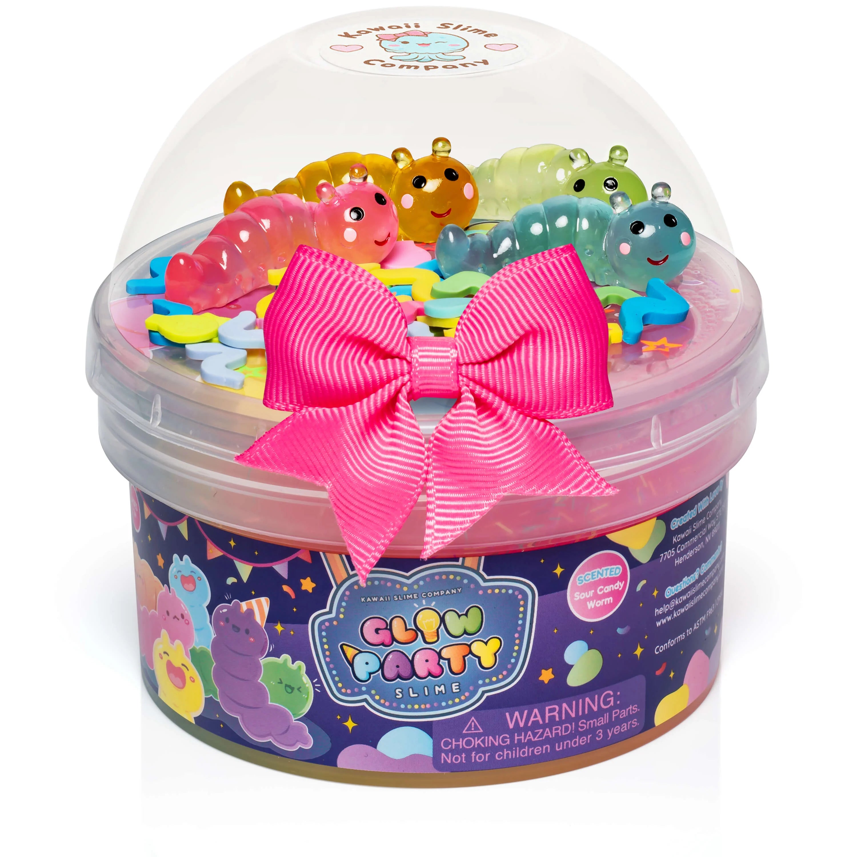 Glow Party Signature Dome™ Slime | Kawaii Slime Company